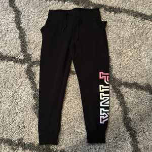 Pink joggers-Medium